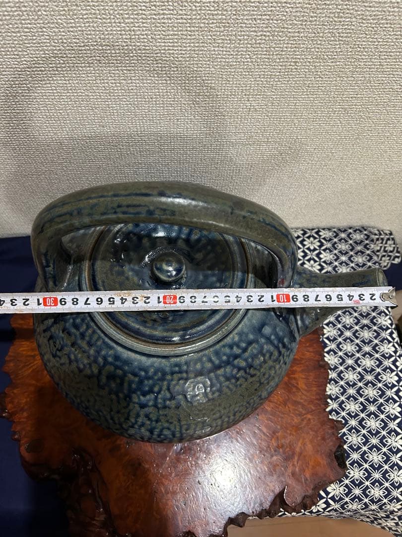 激レア　超大型　陶器　急須　 土瓶/按あん瓶/茶瓶/薬缶/茶道具/湯沸/水差し