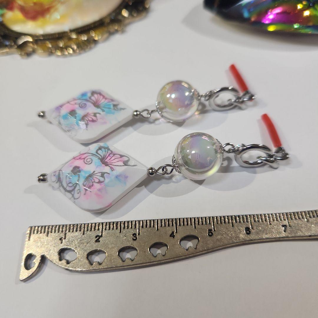 ハンドメイドピアス3113