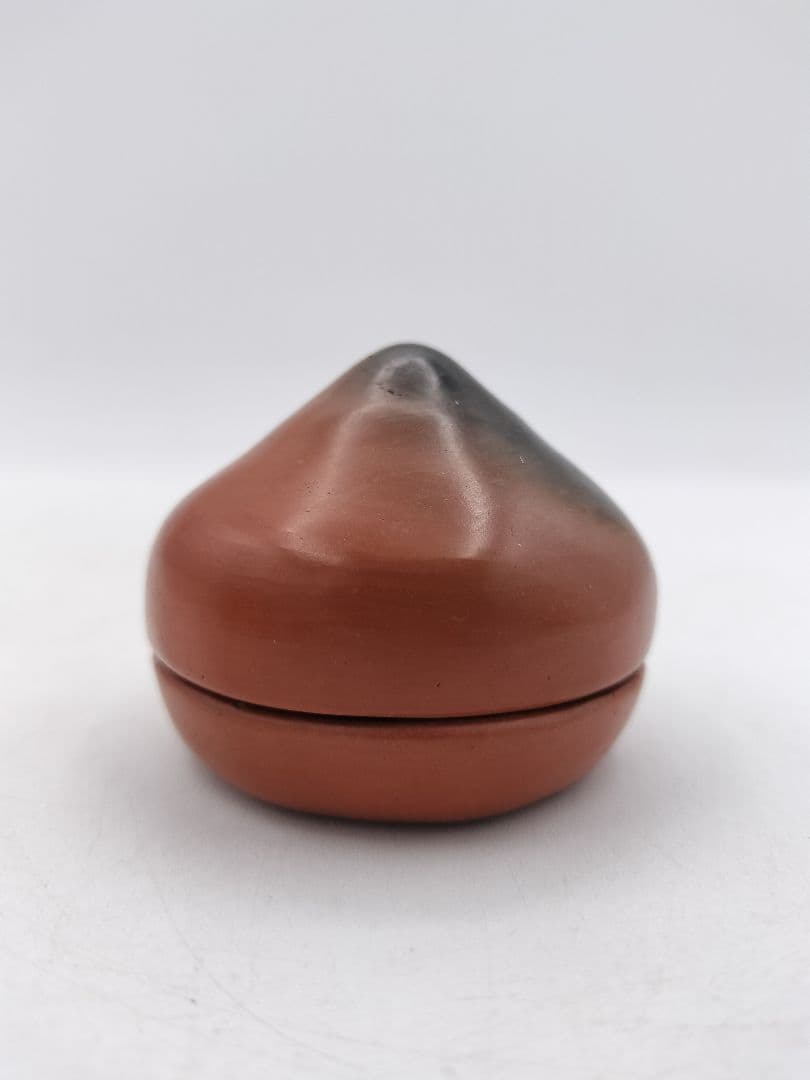d202 香合 雲華　宝珠 山崎宗元 木箱 茶道具 古物