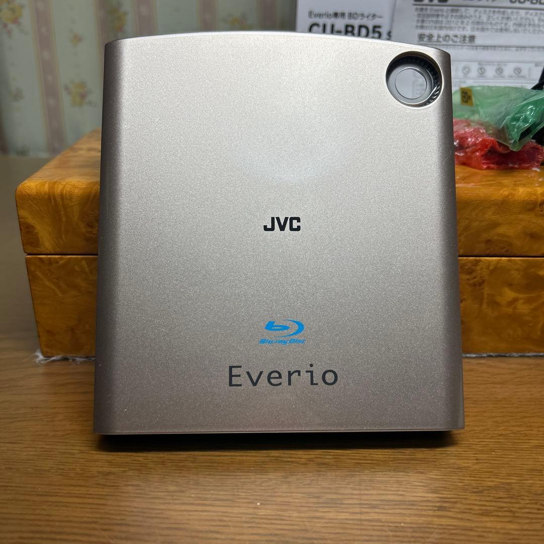 JVC GZ-F50ビデオカメラ BDライター CU_BD5エブリオ　美品訳あり