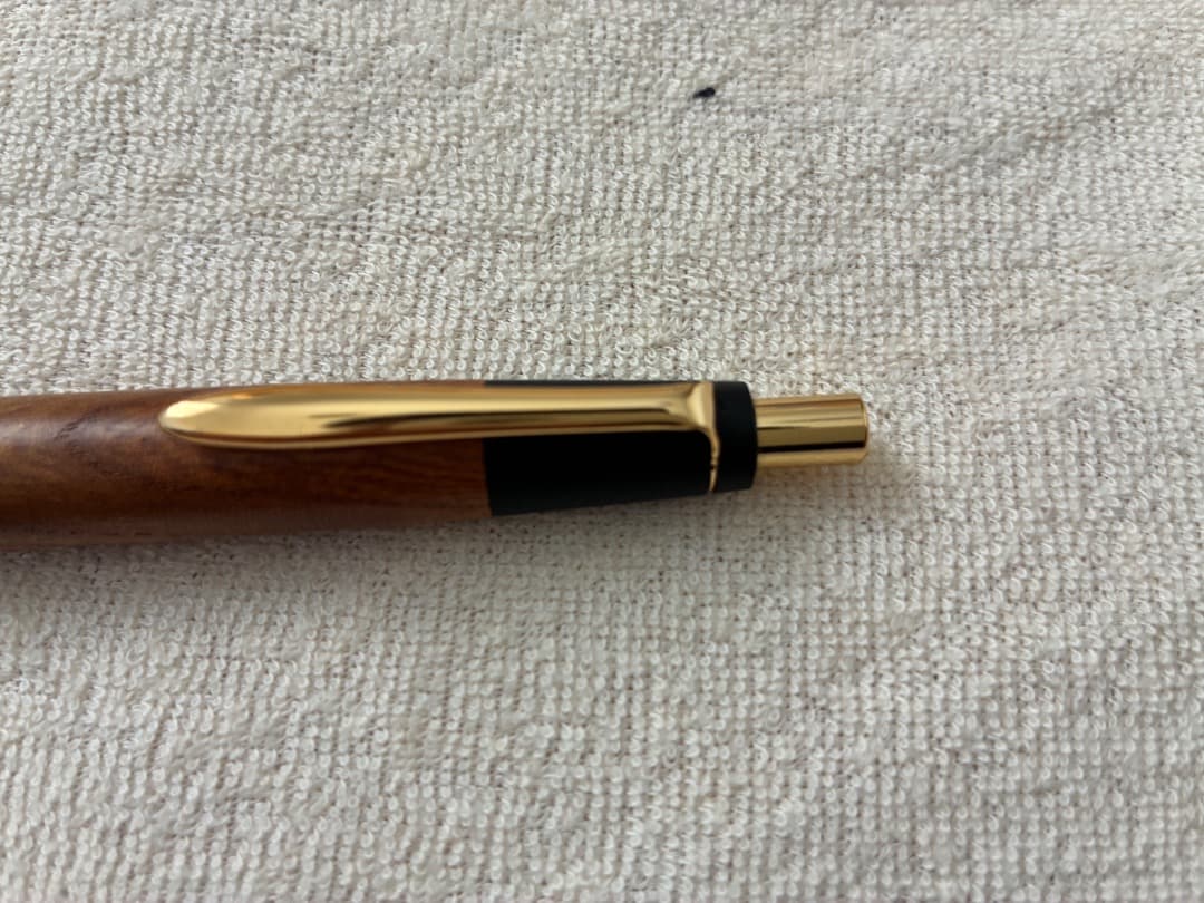 野原工芸　欅のボールペン　旧型
