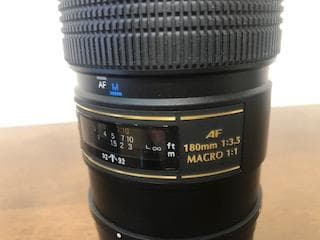 ほぼ新品 TAMRON SP AF 180mm F3.5 MACRO CANON