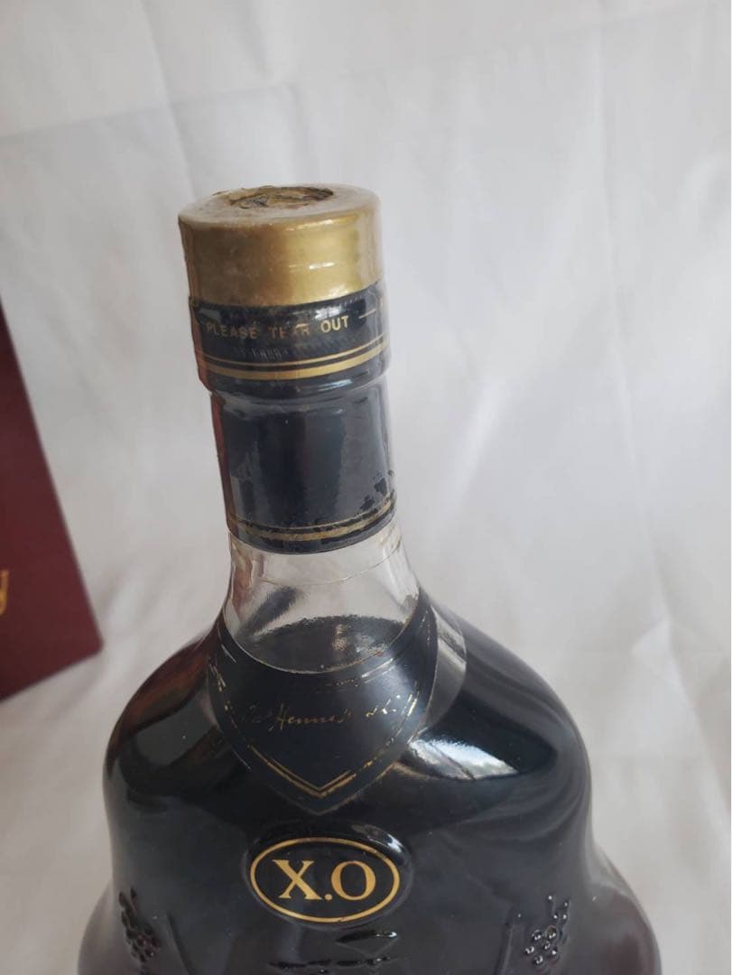 【美品・箱付】ヘネシーXO 700ml クリアボトル ゴールドキャップ 古酒