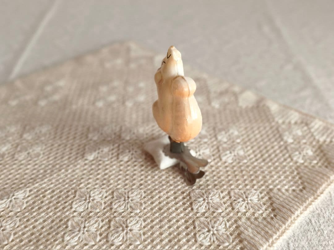 * vintage squirrel ❀ 木の実を持った リスさんオーナメント