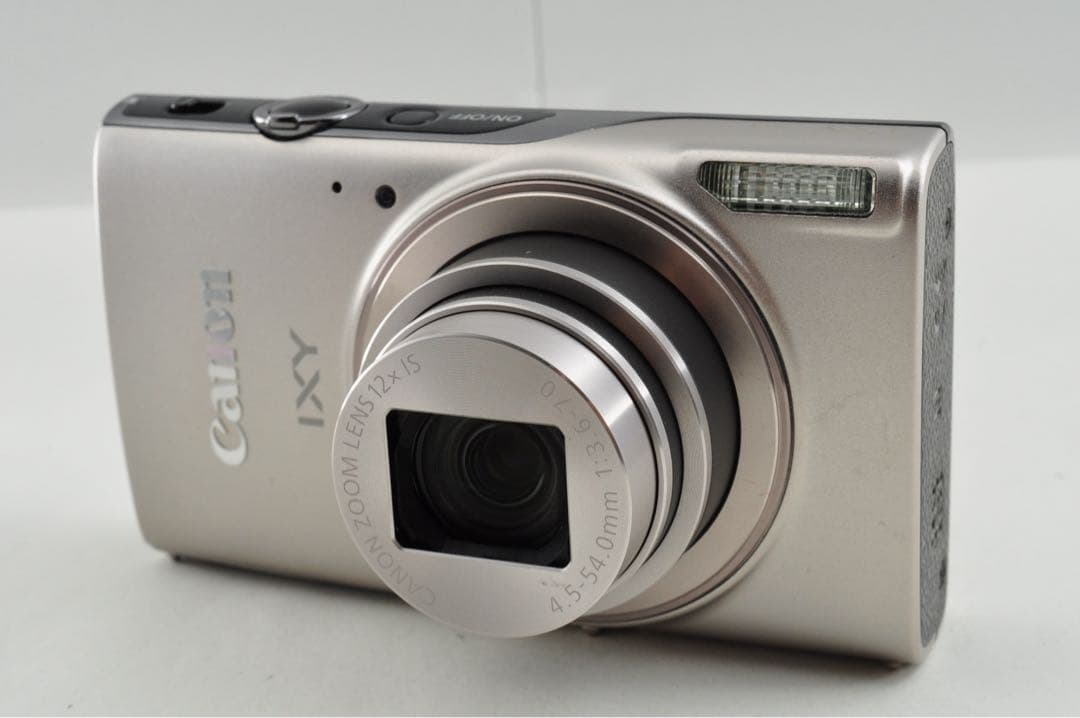 美品　Canon キャノン IXY 650 シルバー　イクシー　デジタルカメラ