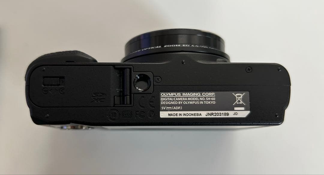美品 OLYMPUS STYLUS SH-60 デジカメ ブラック オリンパス