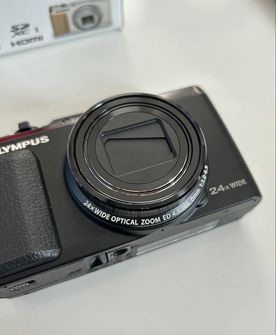 美品 OLYMPUS STYLUS SH-60 デジカメ ブラック オリンパス