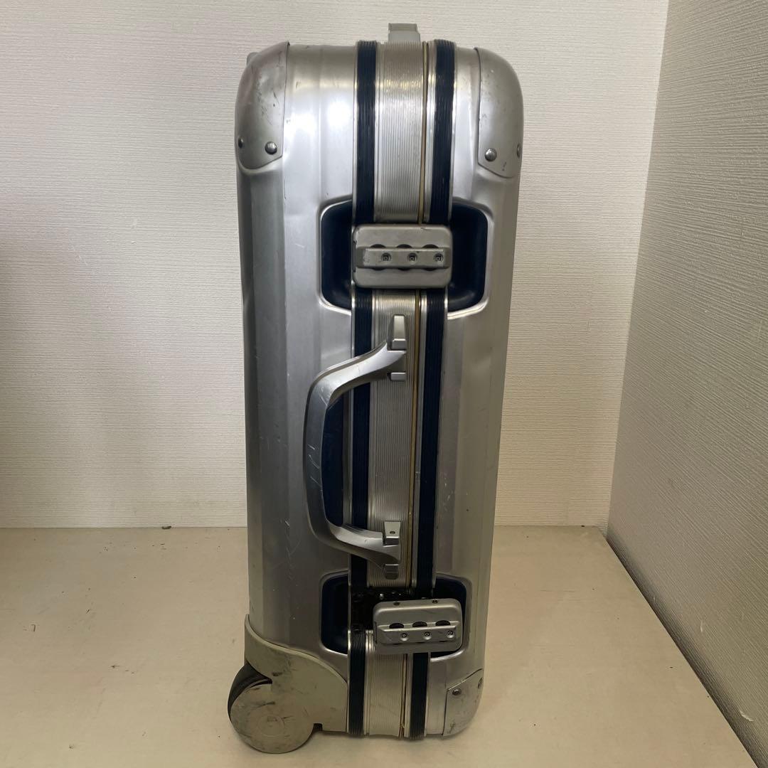 青ロゴ 希少 RIMOWA トパーズ シルバーインテグラル 機内持ち込み 35L