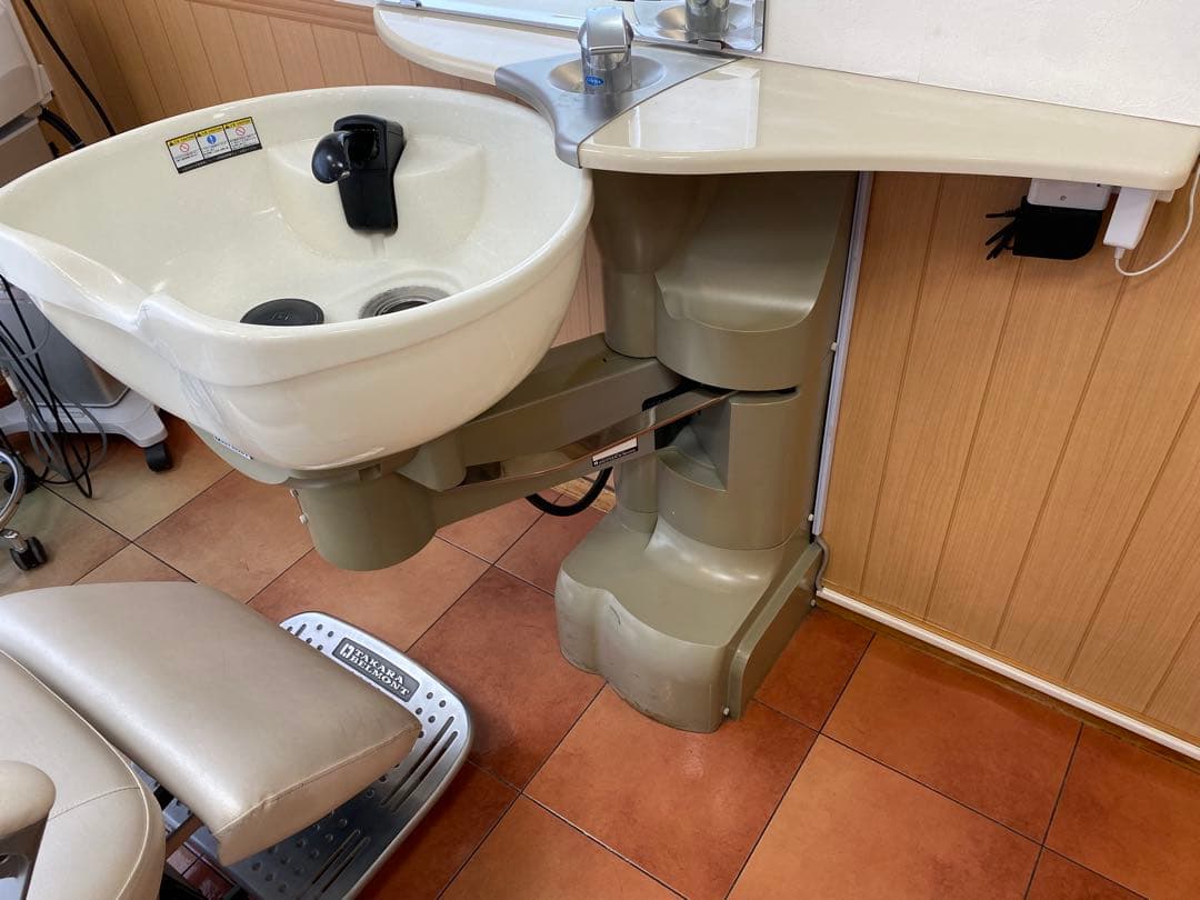 理容室専用 前流しシャンプーユニット