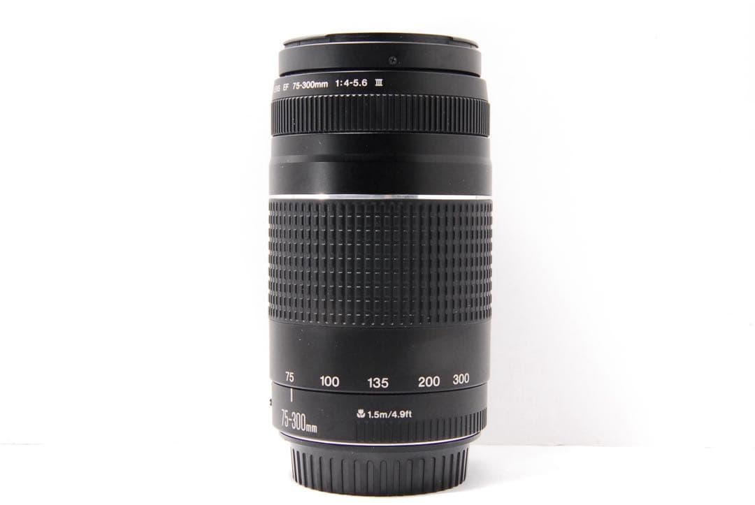 スマホだと届かない距離へ　Canon キャノン EF 75-300mm Ⅲ