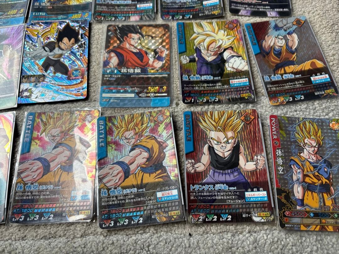 ドラゴンボール カード 当時物 まとめ売り データカードダス