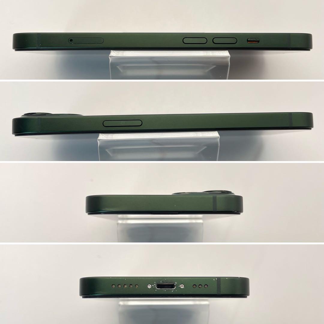 iPhone 13 256GB 大容量バッテリー新品100% SIMフリー 緑