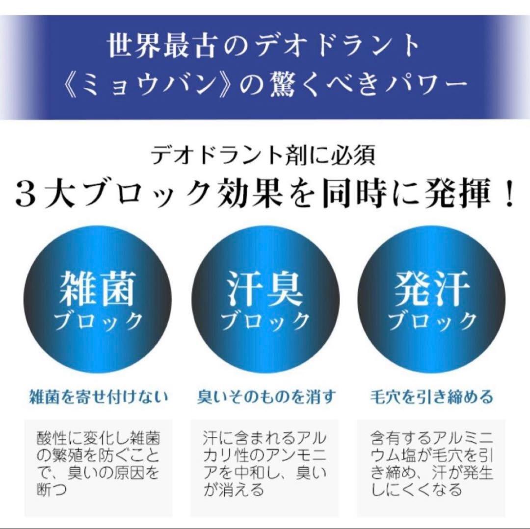 ドクターデオドラント ミョウバンスプレー EX （30ml）４本セット ②