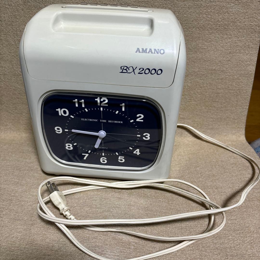 [中古]AMANOタイムレコーダーBX2000