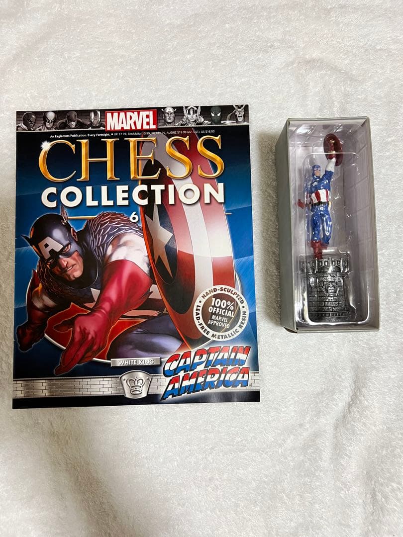 MARVEL DCコミックス チェスコレクション76体セット 解説マガジン付き