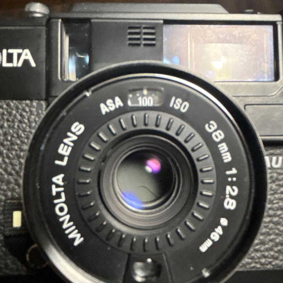 【良品】MINOLTA HI-MATIC AF-D 38mm F2.8　完動品