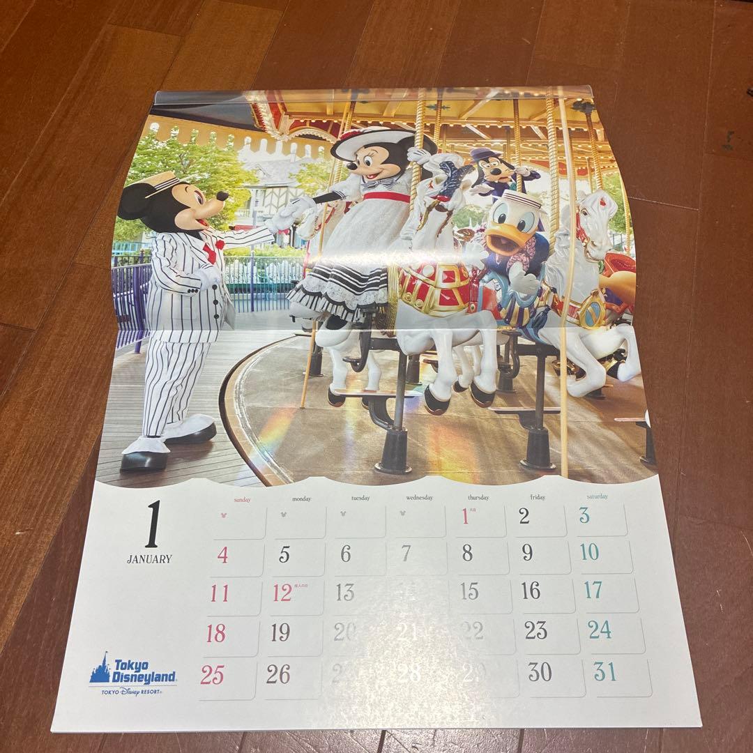 東京ディズニーリゾート カレンダー 2026(非売品)