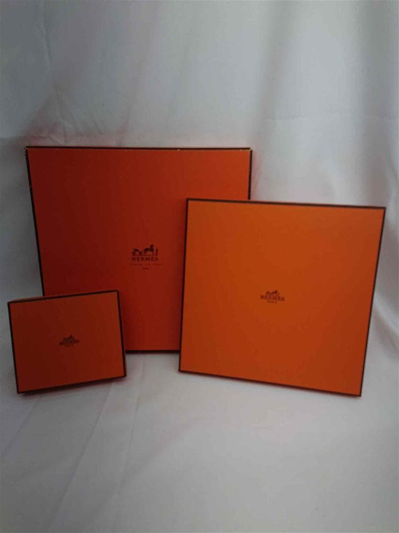 ♡エルメス HERMES オレンジボックス 空箱 3点セット