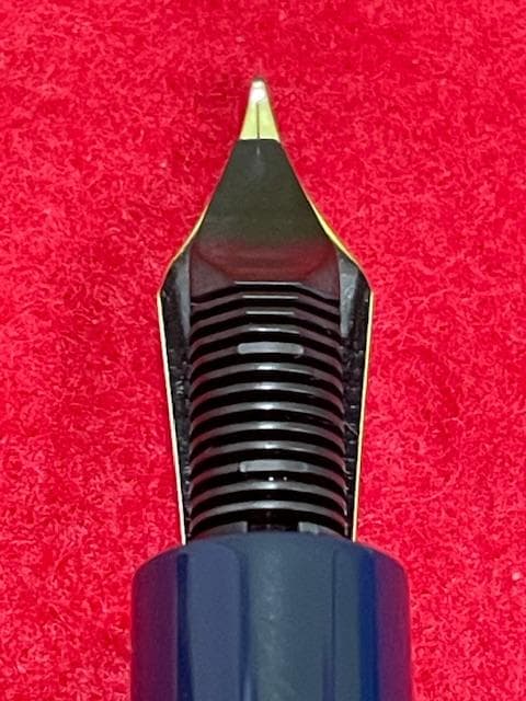 未使用品 レオナルド 万年筆 モーメントゼロ トラモントCT 14K F 即送
