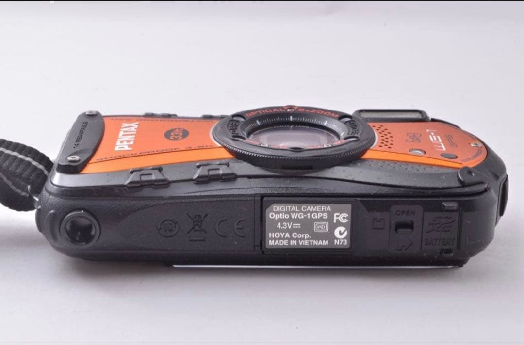 耐水　耐衝撃　アウトドアカメラ　WG-1　ペンタックス　最強カメラ　登山