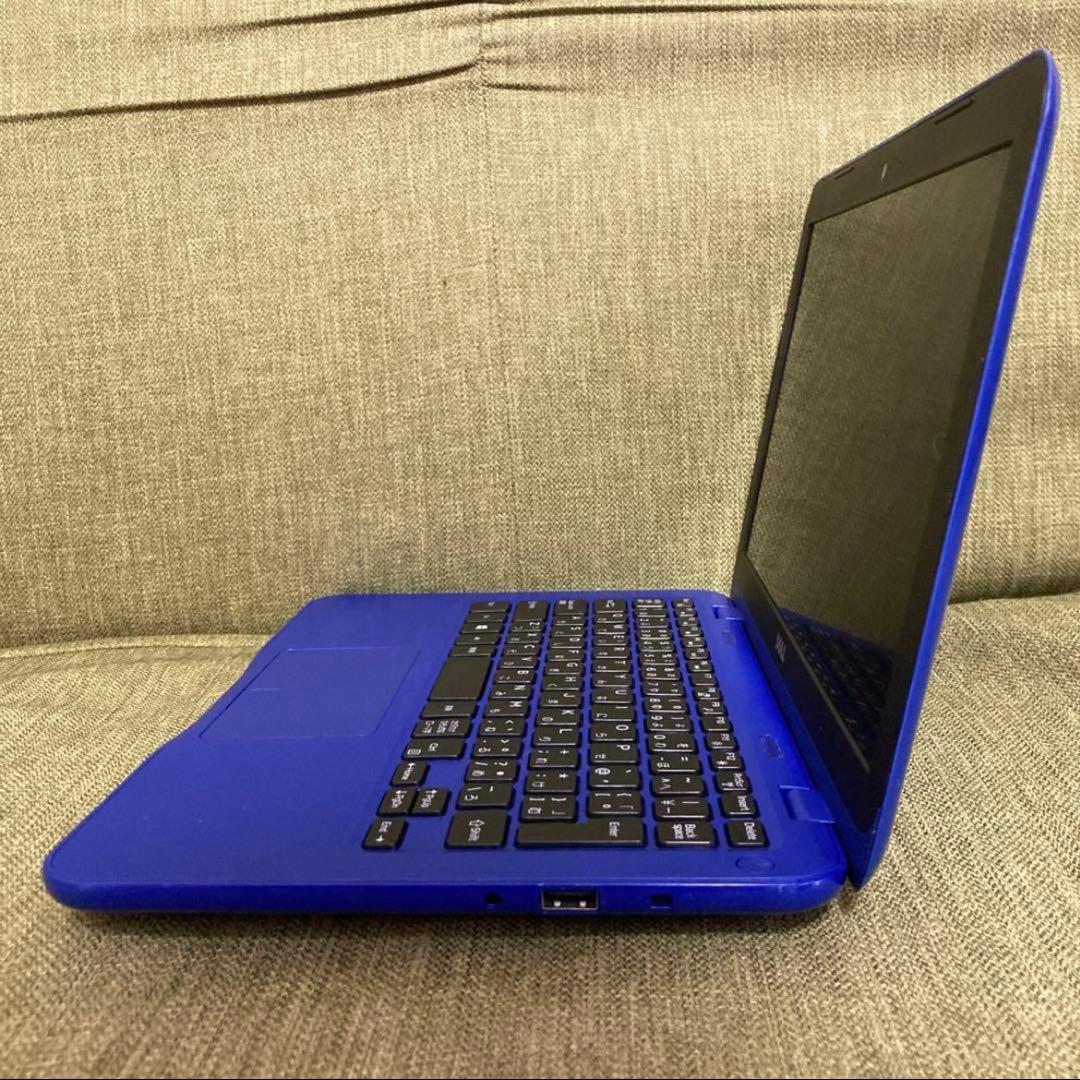 DELL デル ノートパソコン カメラ付 ブルー