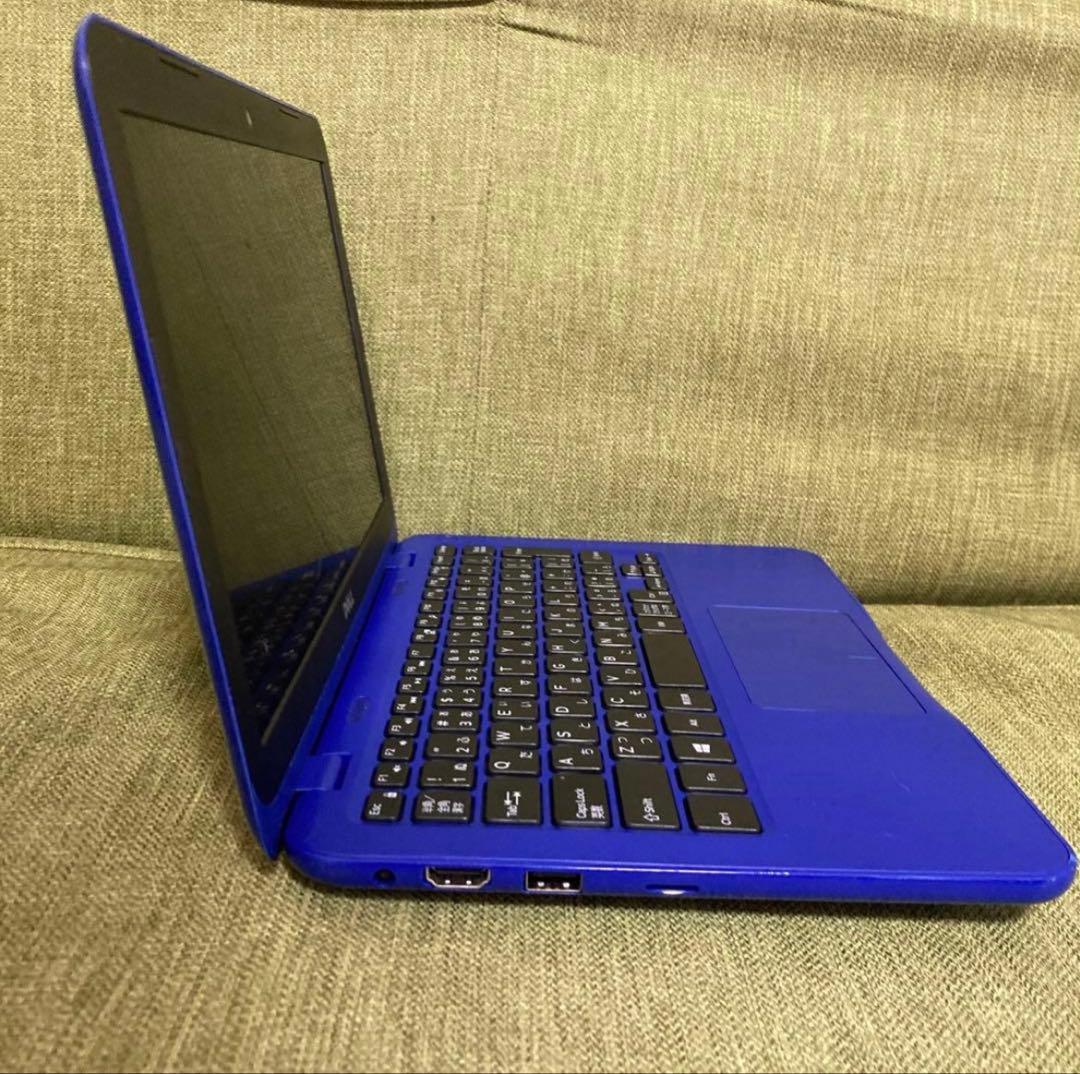 DELL デル ノートパソコン カメラ付 ブルー