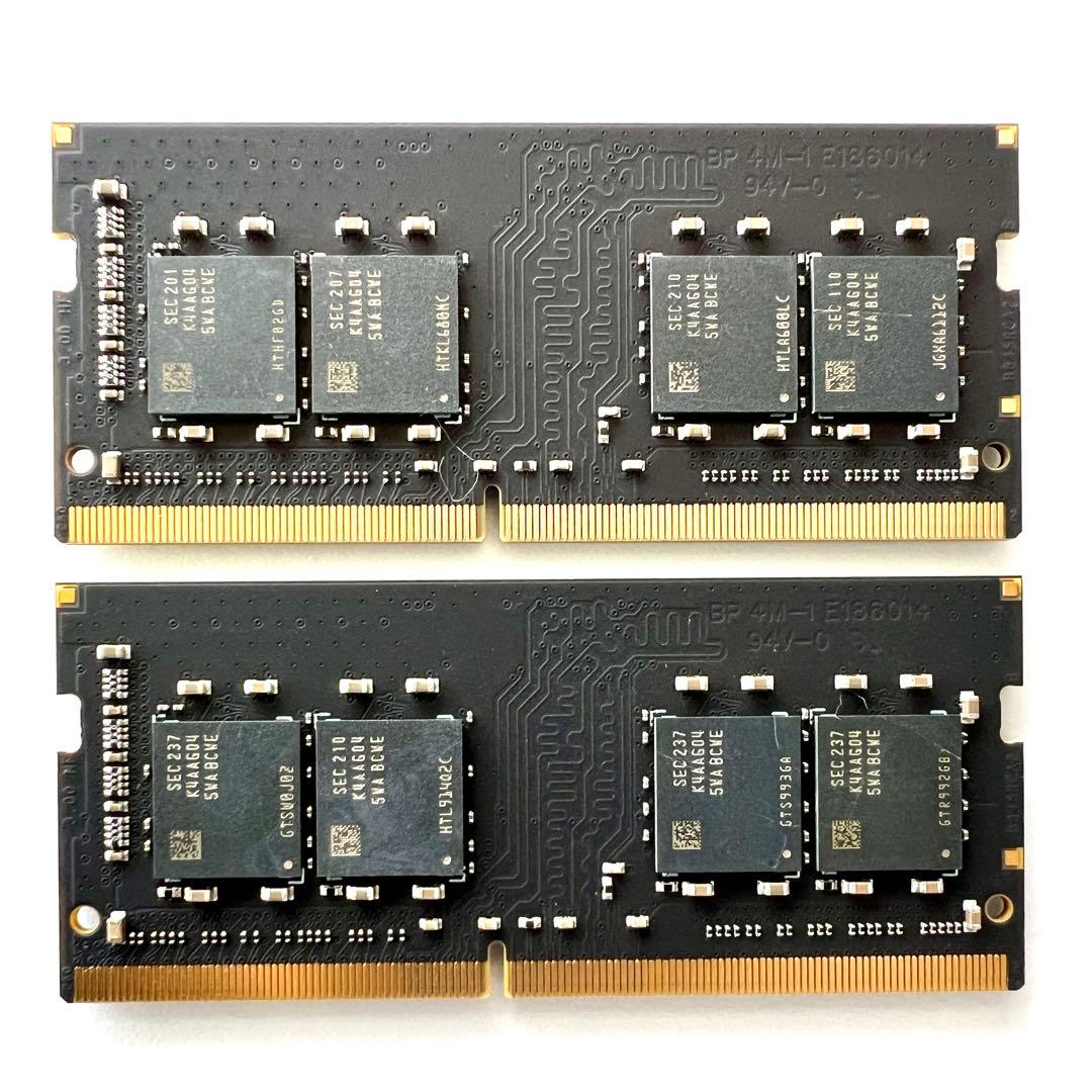シリコンパワー DDR4-2666MHz 32GB（2x16GB）SODIMM