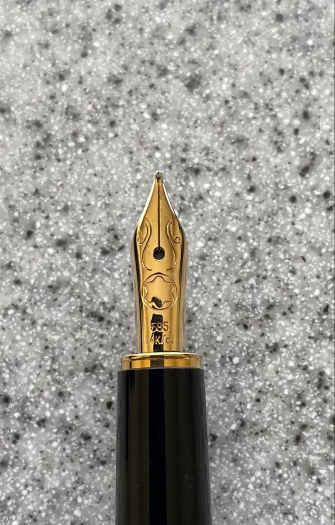 【極美品】モンブラン 万年筆 ノブレス・オブリージュ グリーン 14K