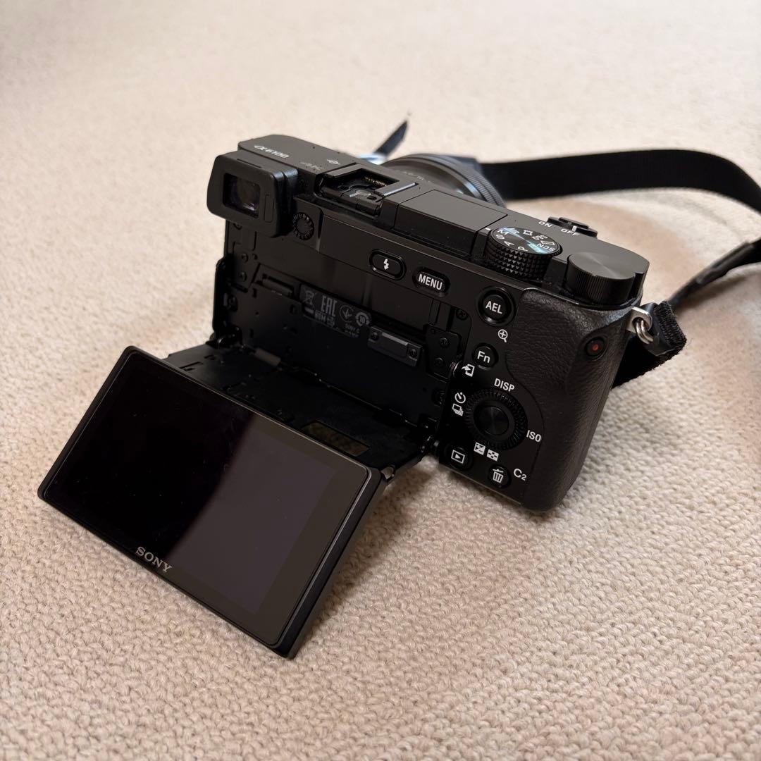 【美品】SDカード付 Sony α6100 ミラーレスカメラ 16-50mm