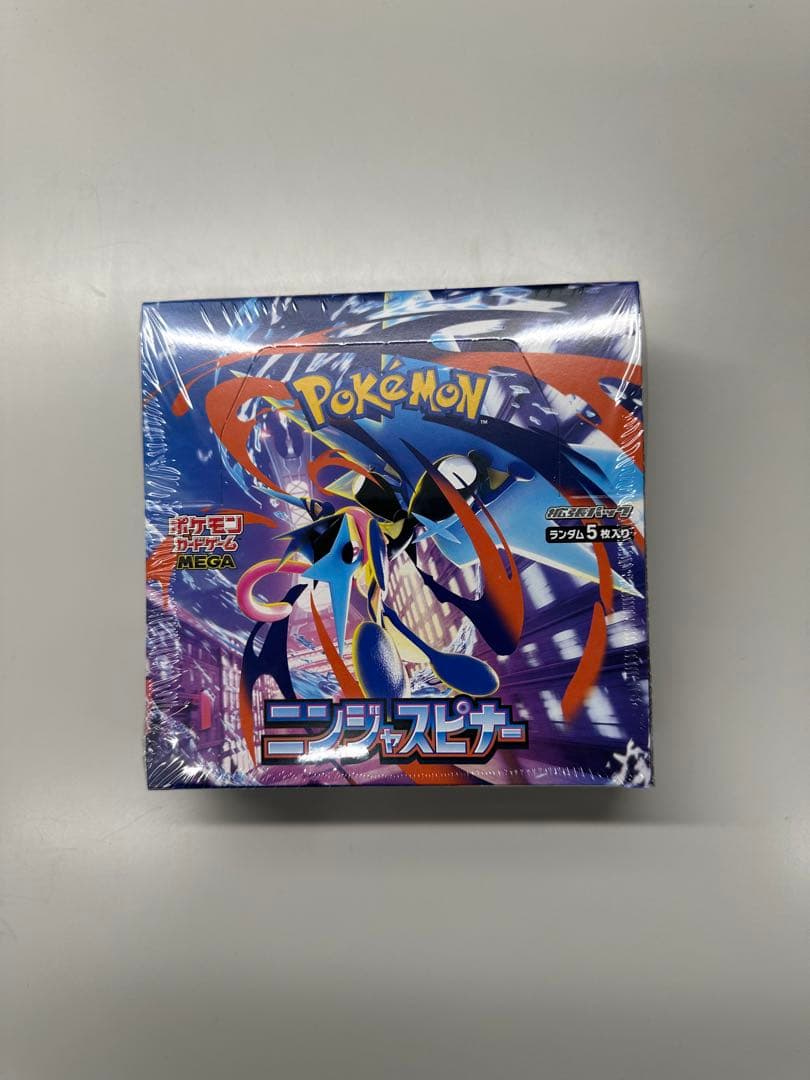 ポケモンカードゲーム ニンジャスピナー1BOXシュリンク付き