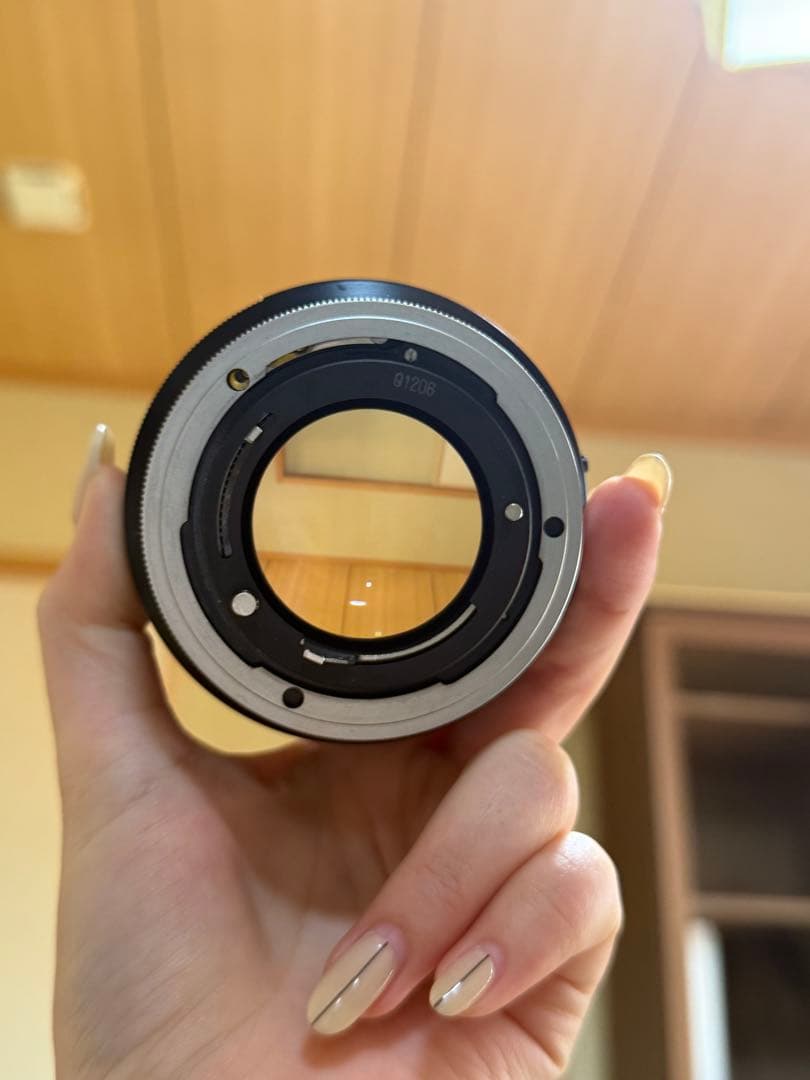 Canon F-1 後期CanonFD55mm F1.2Eマウント変換アダプター