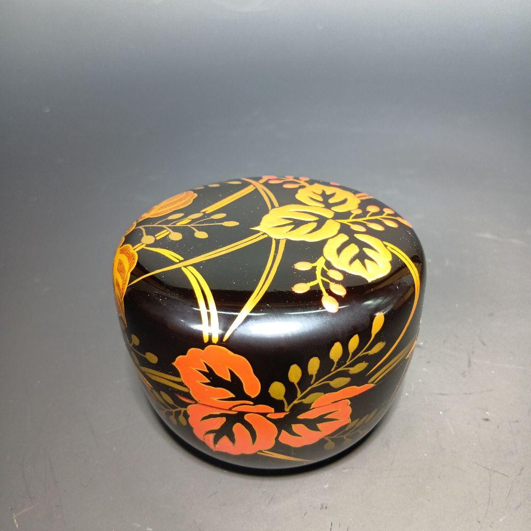 茶道具　木製蒔絵棗　2個おまとめ