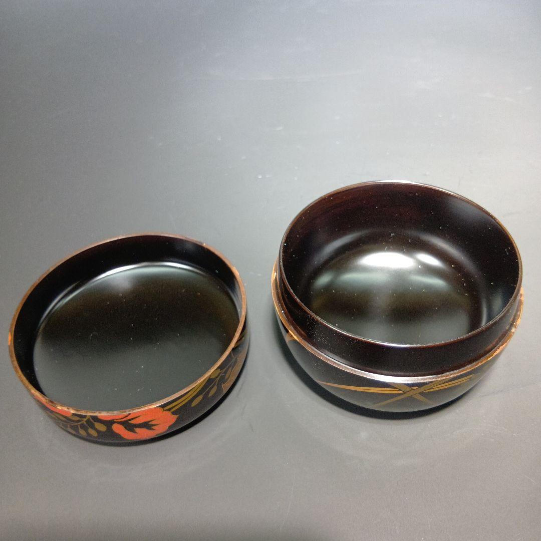 茶道具　木製蒔絵棗　2個おまとめ