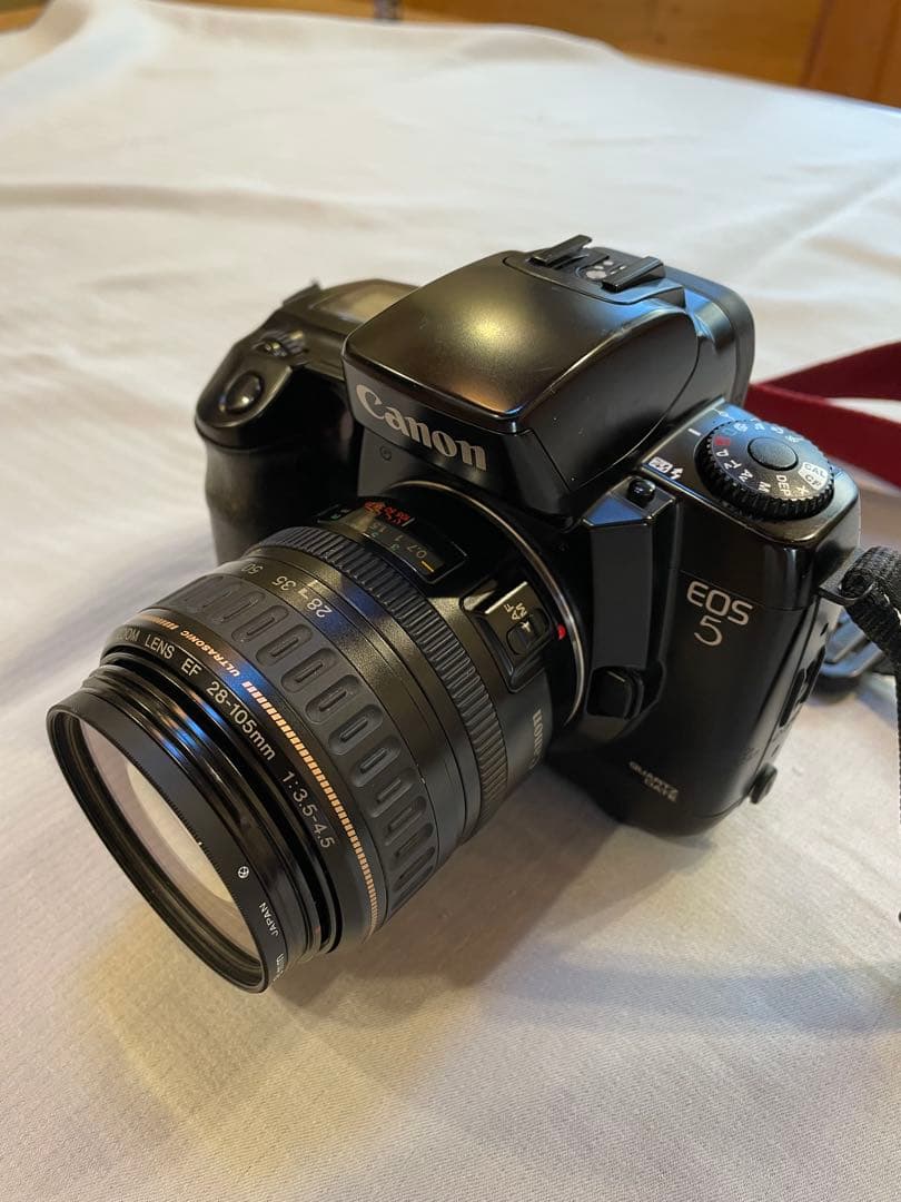 CANON EOS 5 QD カメラ ＋ EF 28-105mm ズー厶レンズ