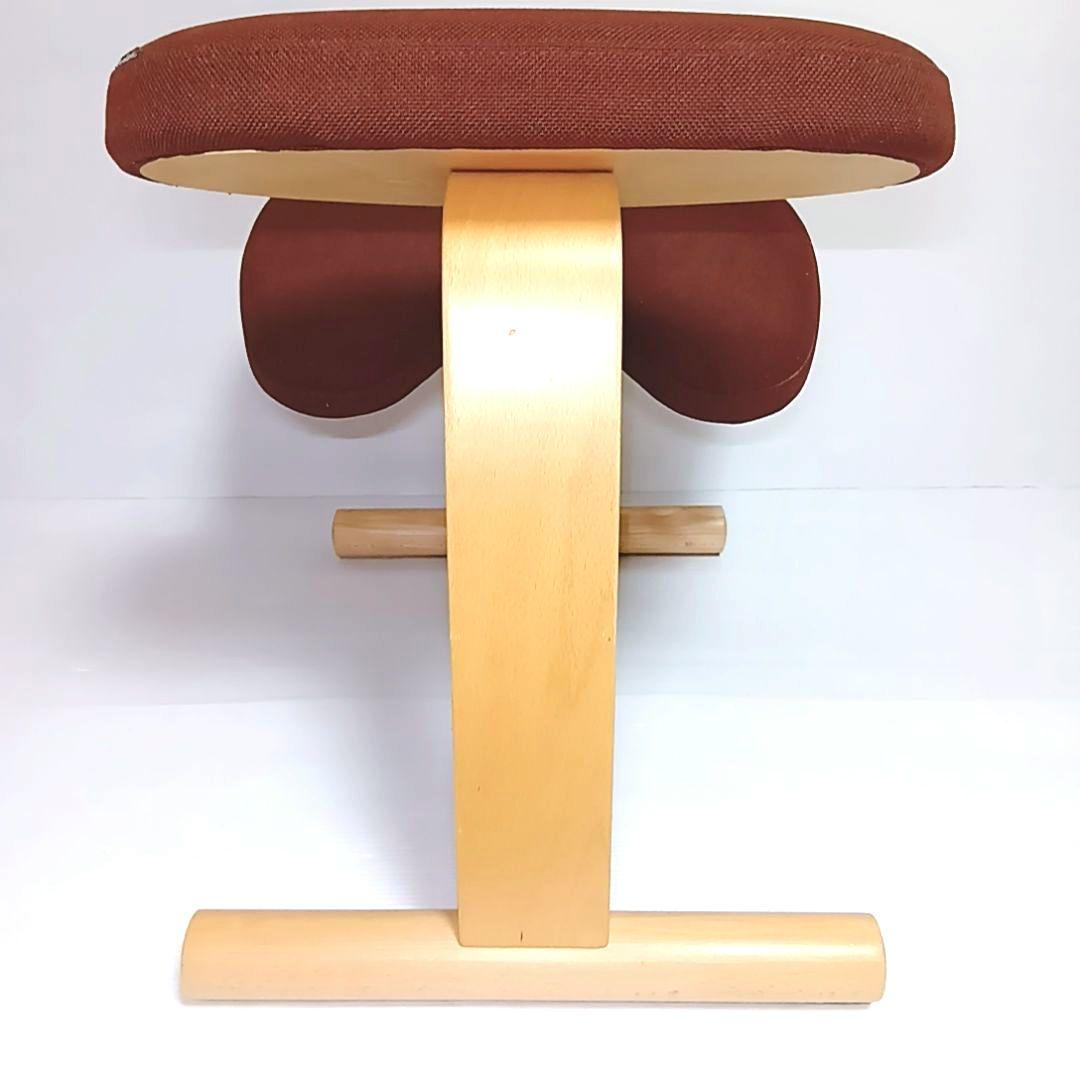 【美品】姿勢矯正 バランスラボ バランスチェア バランスイージー ブラウン