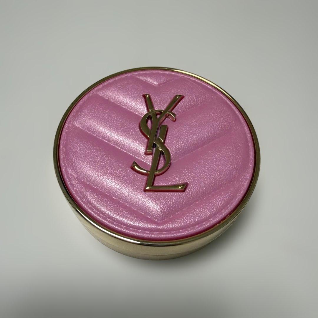 ★美品新色 YSL メイクミーブラッシュ 10 サンローラン チーク ピンクラメ