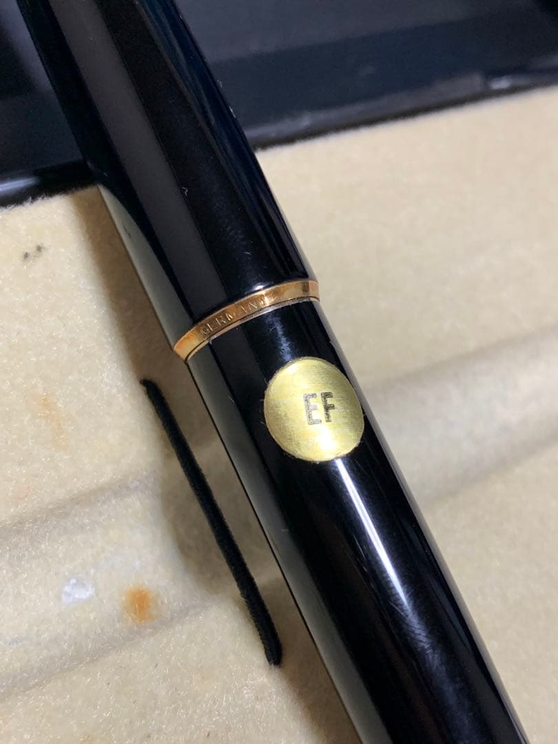 MONTBLANC ブラック 万年筆 EF
