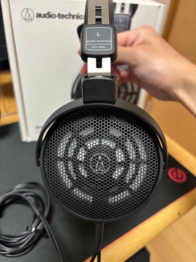 オーディオテクニカ ATH-R30x 開放型有線モニターヘッドホン