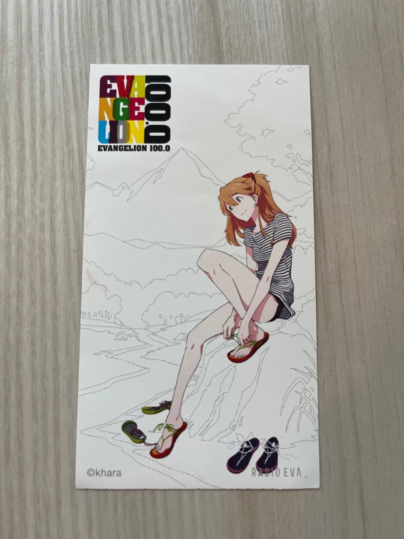 EVANGELION 100.0 EVA ノベルティ アスカ・ラングレー レア