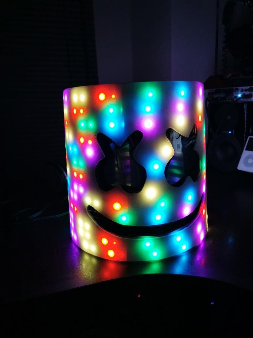 Marshmello マシュメロ  LED　マスク ヘルメット