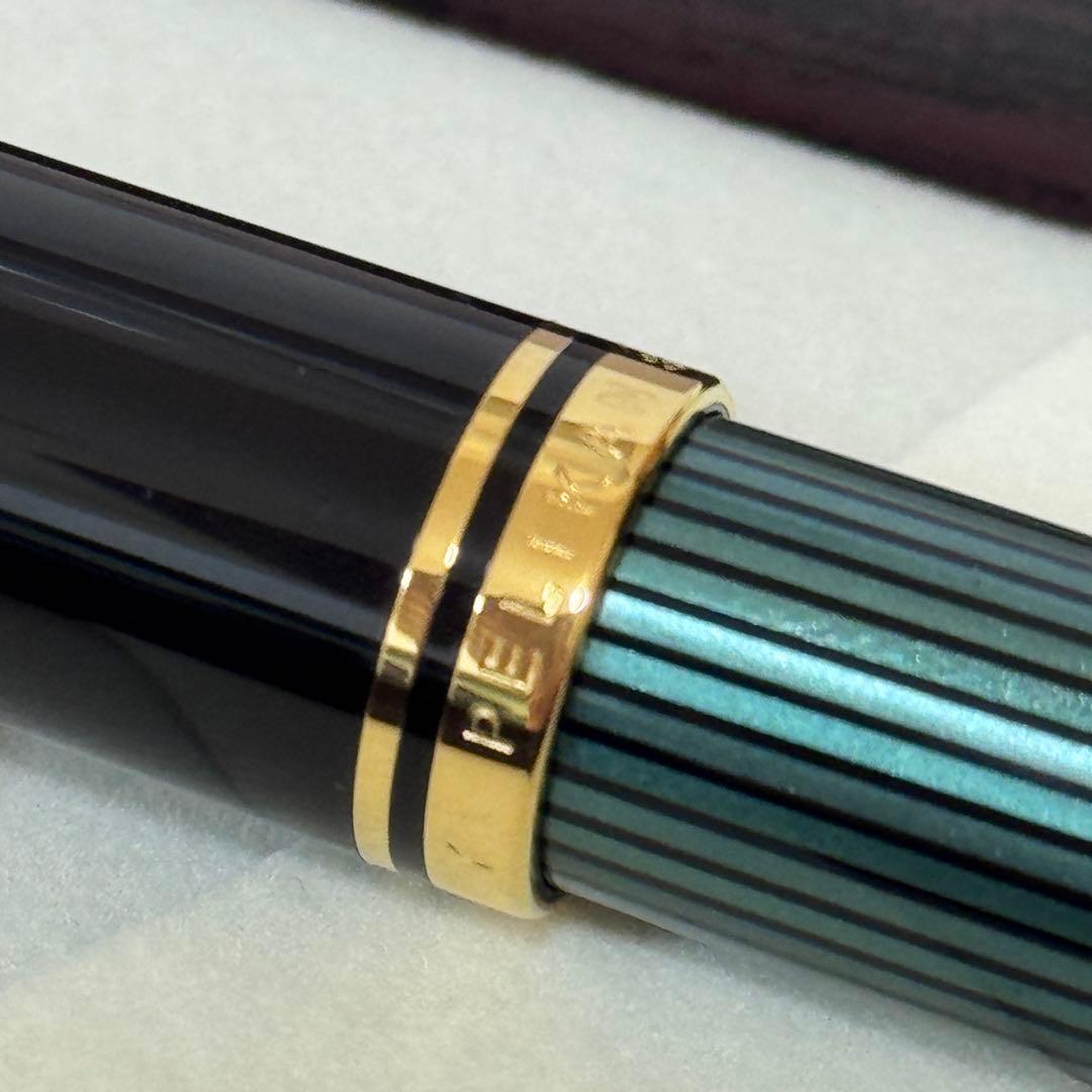 新品 Pelikan万年筆 ペリカン スーベレーン M800 ペン先F