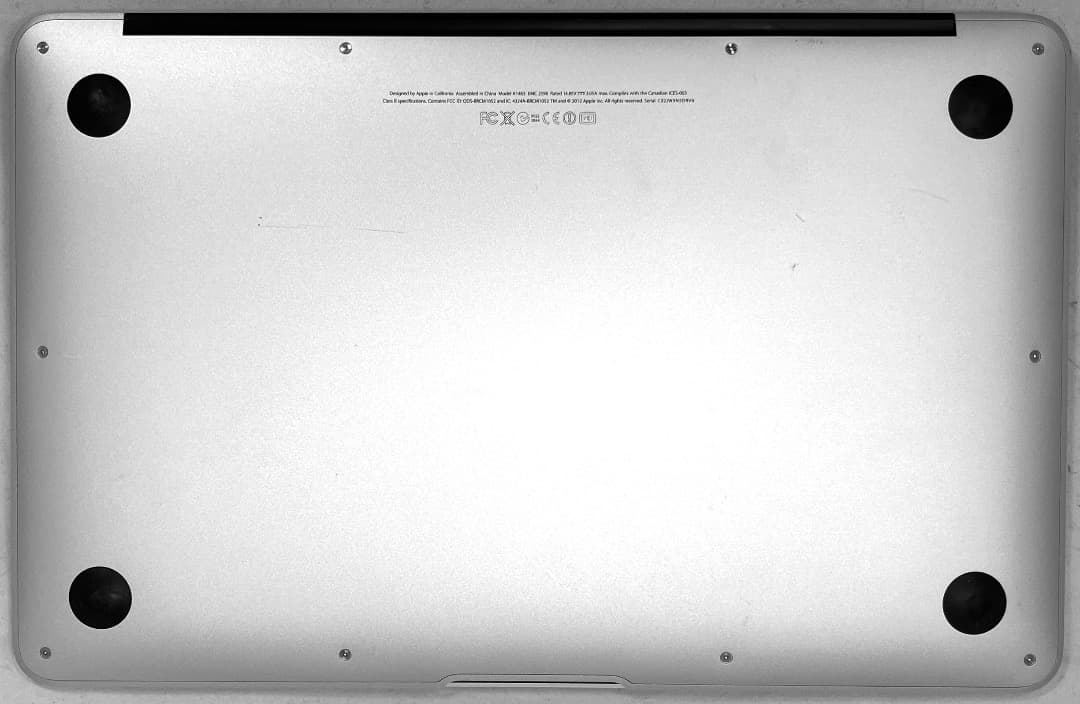 MacBook Air（Mid 2012） 11.6型 Catalina