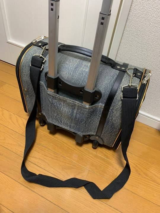 ポンポリース ペットキャリーバッグ　カート　デニム　ショルダー　あにまるらんど