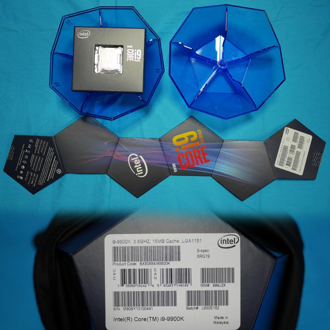 美品 Intel Core i9 9900K 動作品