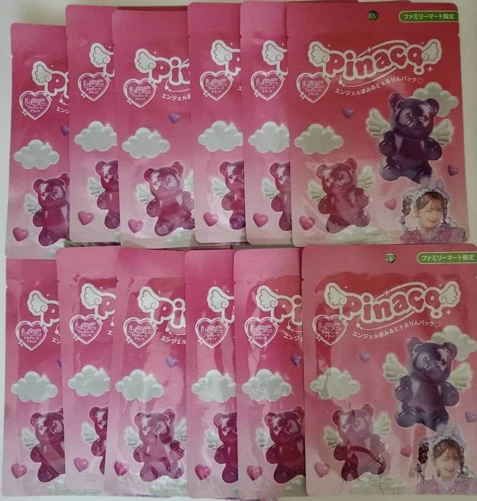 しなこ　pinaco　エンジェル夢みるとぅるりんパック　しなコズミック　シール