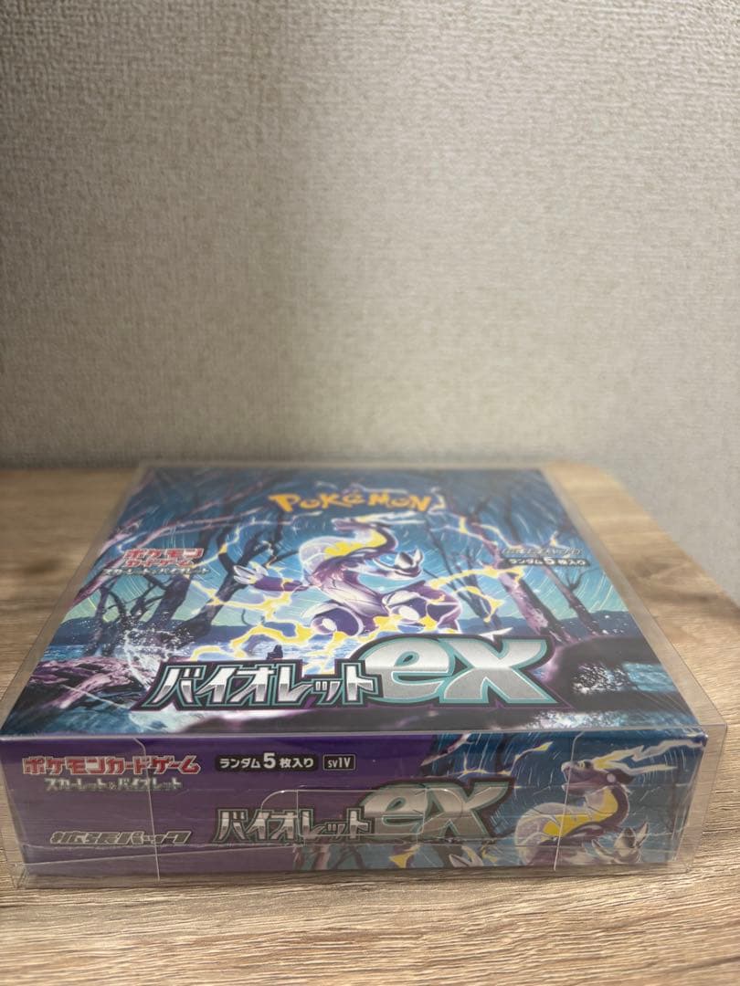 ポケモンカード バイオレットex 未開封シュリンク付き1BOX