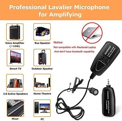 【技適マーク認証済】ワイヤレスマイク 2.4G XIAOKOA スマホ用クリッA