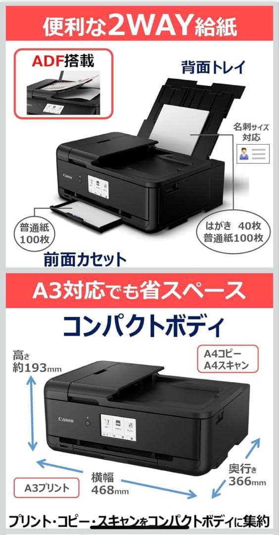 キヤノン Canon インクジェット複合機 TR9530a BLACK