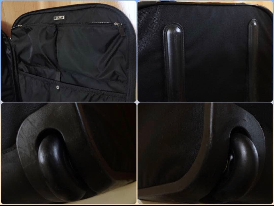 einstein】TUMI 2輪ソフトキャリーバッグ 小袋付き