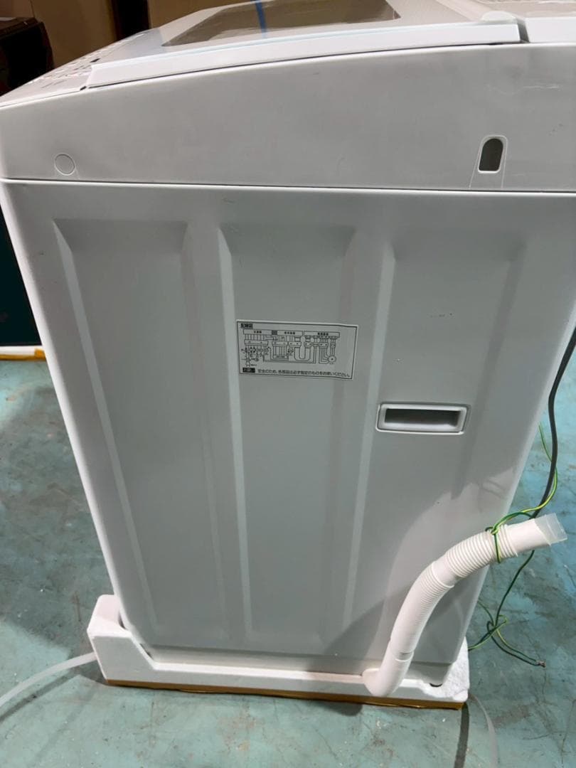 【美品】ヤマダデンキ「RORO YWM-YV90L」2025年式 洗濯機